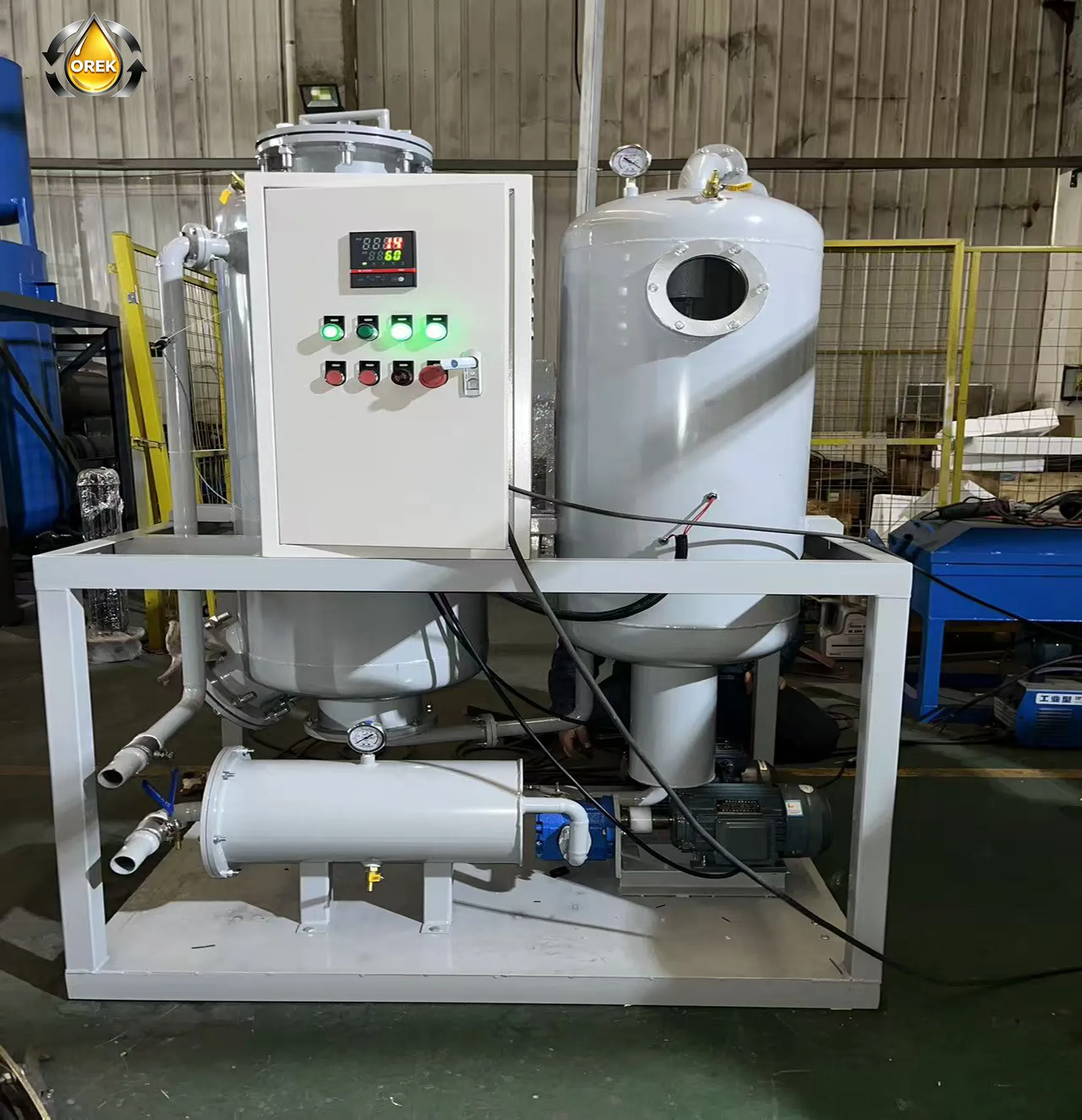 Máquina de regeneración de aceite para transformadores XVF (consume gel de sílice)